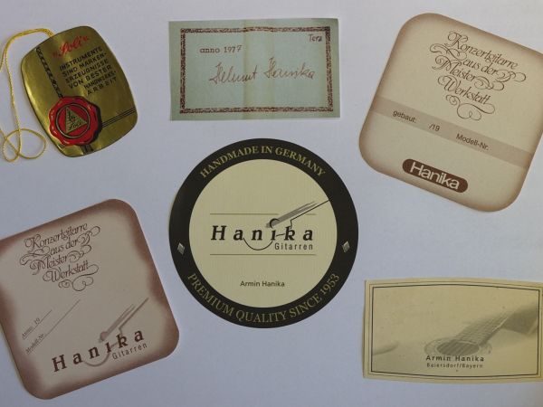 Hanika labels